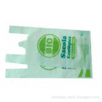 EPI Additive Supermarket Biodegradable Plastic T- shirt Bag